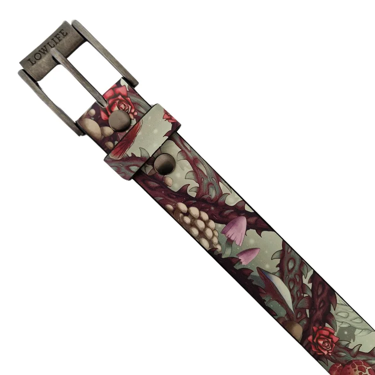 Lowlife Of London Tanglewood James Maw Faux Leather Belt In Multi