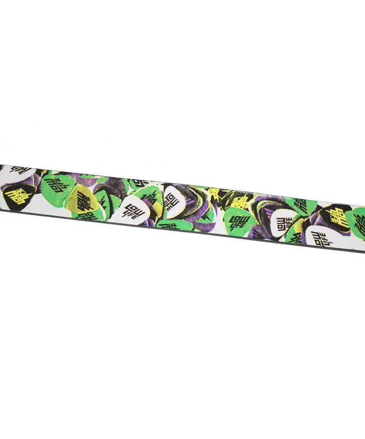 Lowlife Of London Thrash Reversible Leather Belt In White