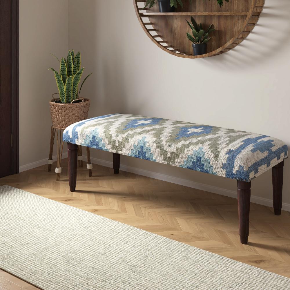 Lr Home Accent Bench - 46120BLU