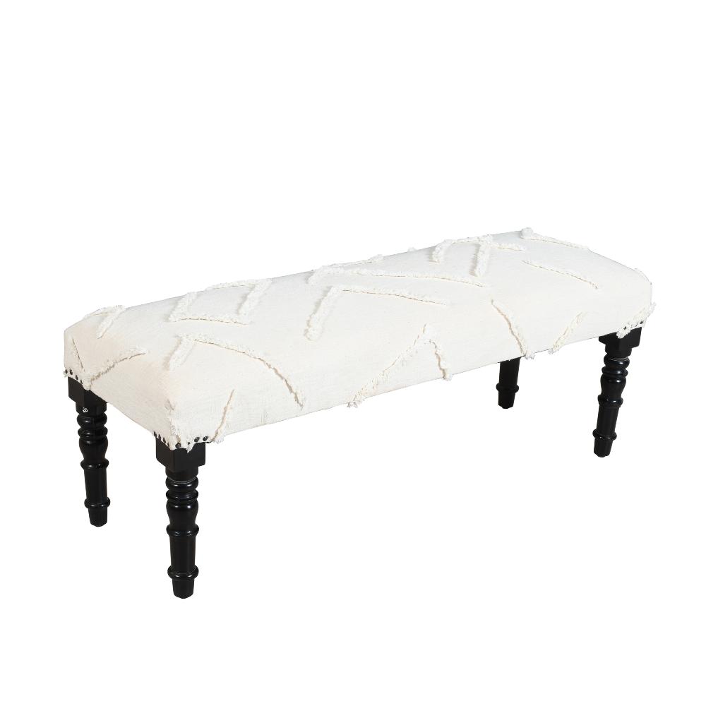 lr home BENCH - 99018WHT