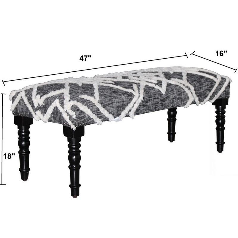 Lr Home BENCH - 99067BLK