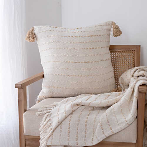 Lr Home Pillow Cover - 80138GRY