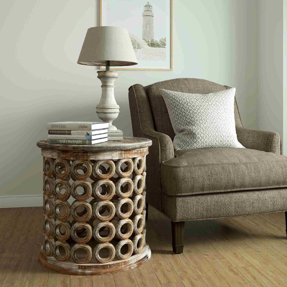 Lr Home SIDE TABLE - 04067NAT