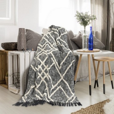 Lr Home THROW - 80166BWT