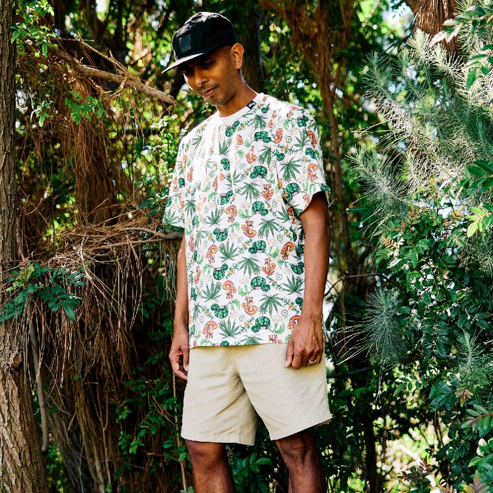 Lrg ALOHIGH KNIT TEE