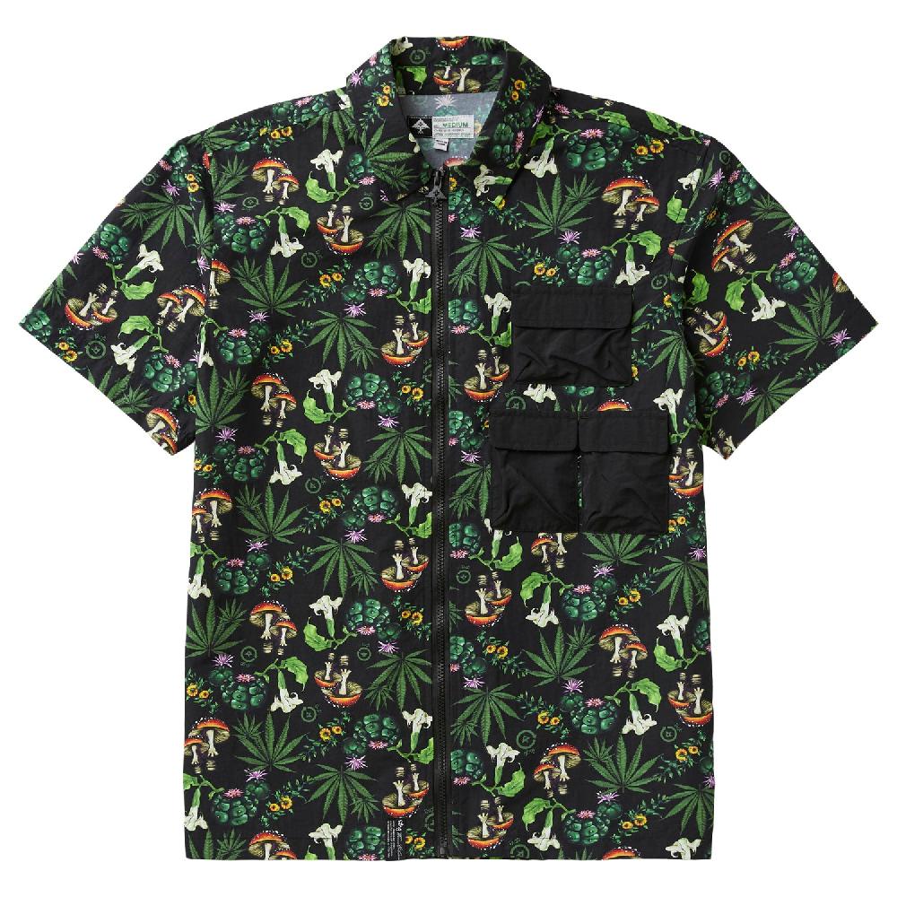 lrg ALOHIGH ZIP SHIRT