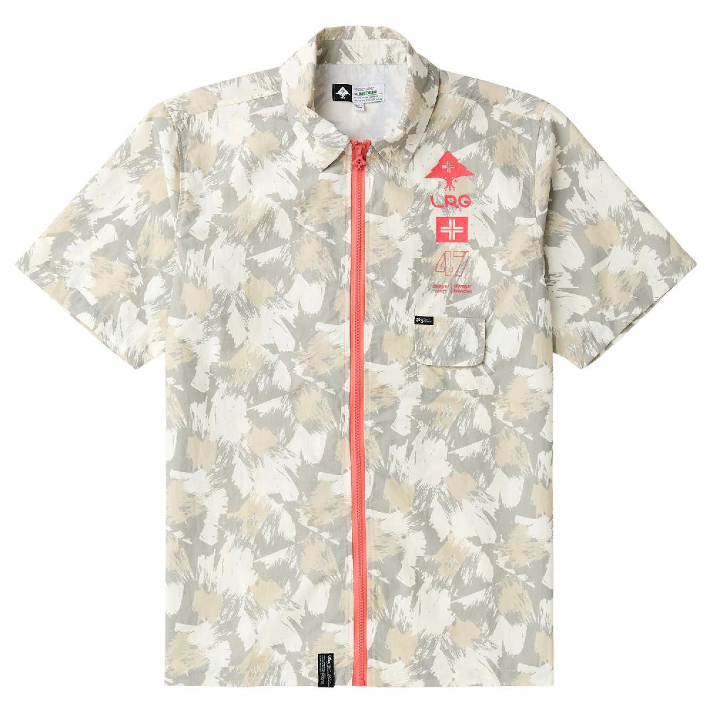 lrg BRUSH UP CAMO ZIP WOVEN