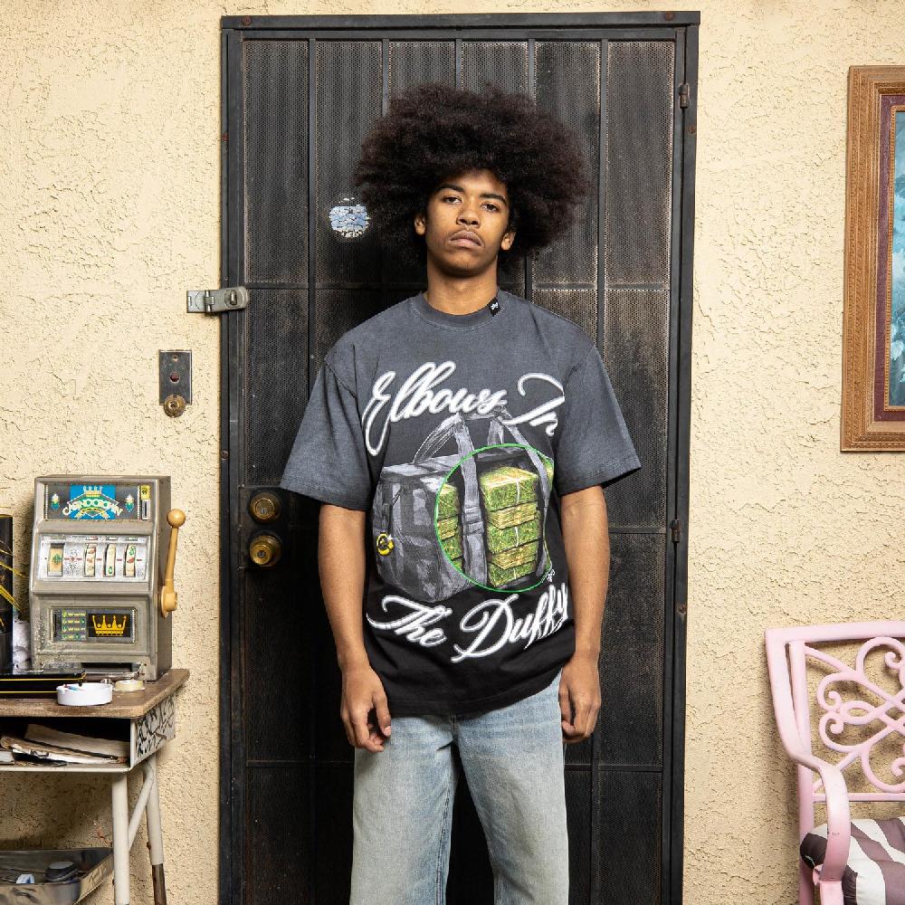 Lrg ELBOWS IN THE DUFFY TEE