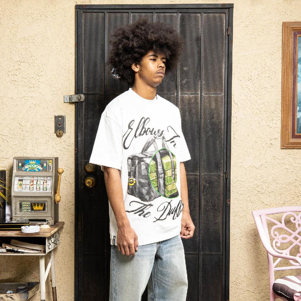 Lrg ELBOWS IN THE DUFFY TEE