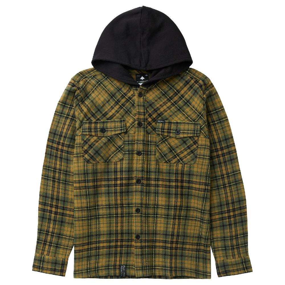 lrg JOURNEY THROUGH HOODED FLANNEL