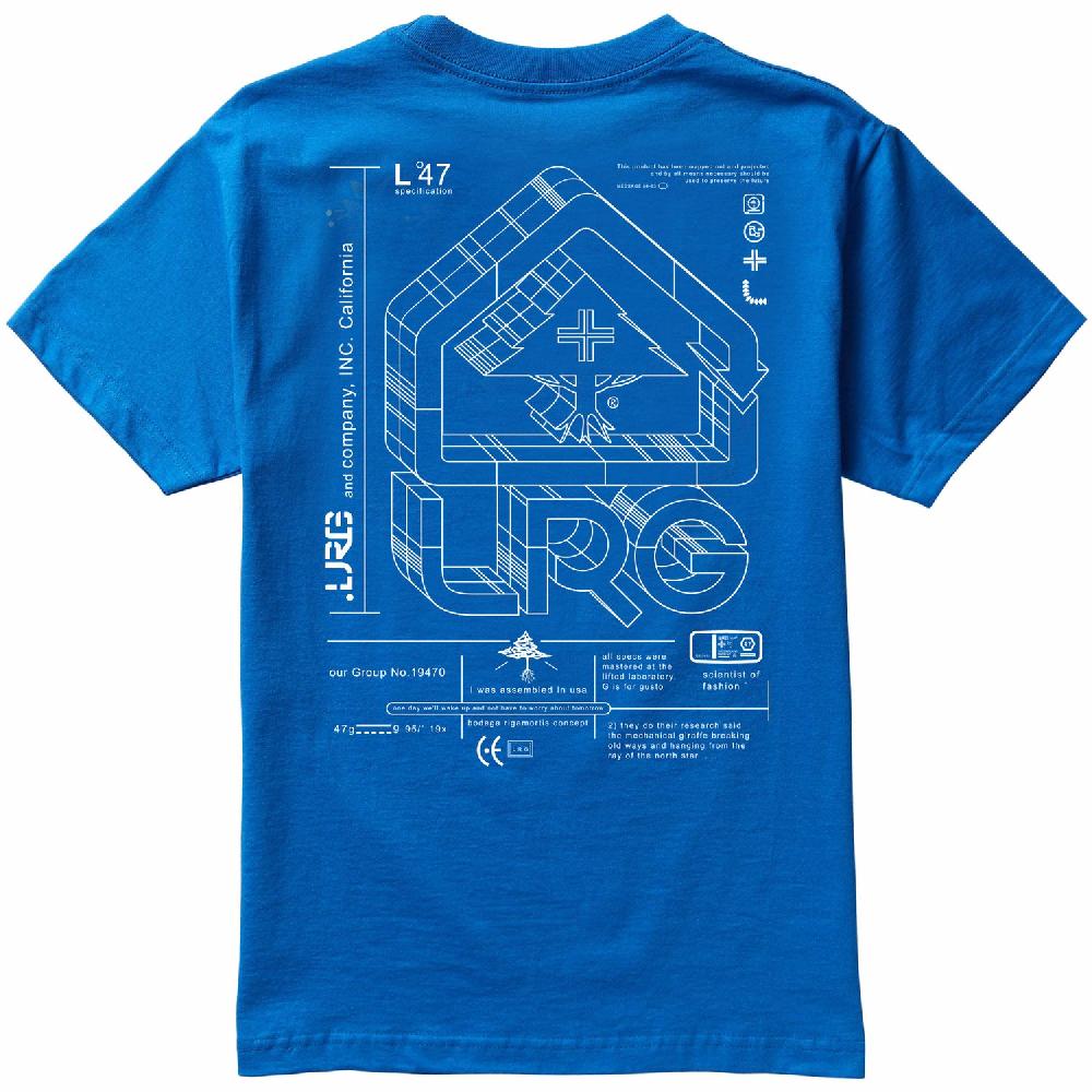 lrg LIFTED BLUEPRINT TEE