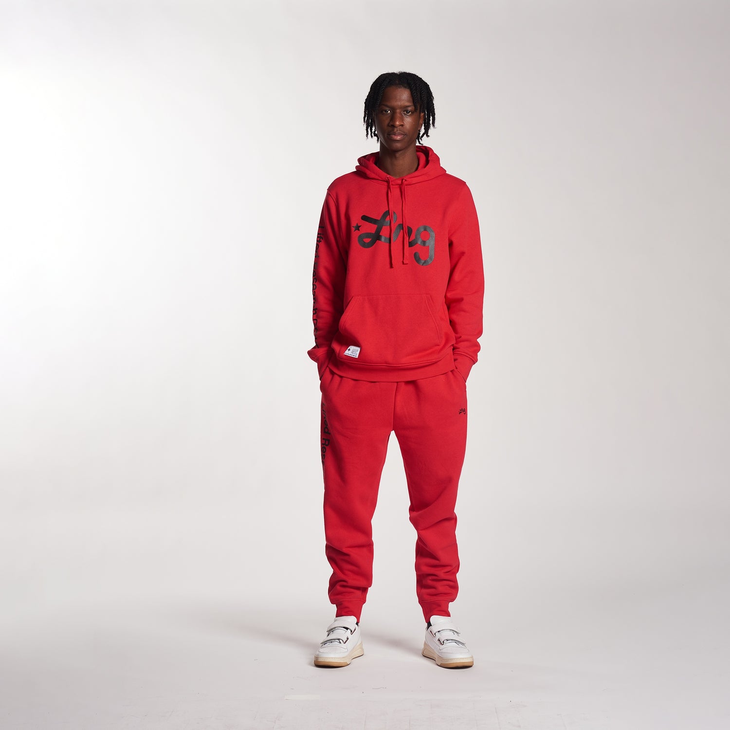 Lrg LIFTED SCRIPT PULLOVER HOODIE