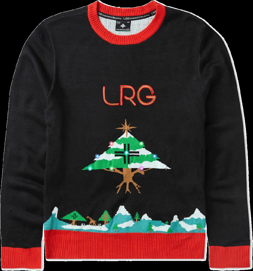 lrg LRG LIT XMAS SWEATER