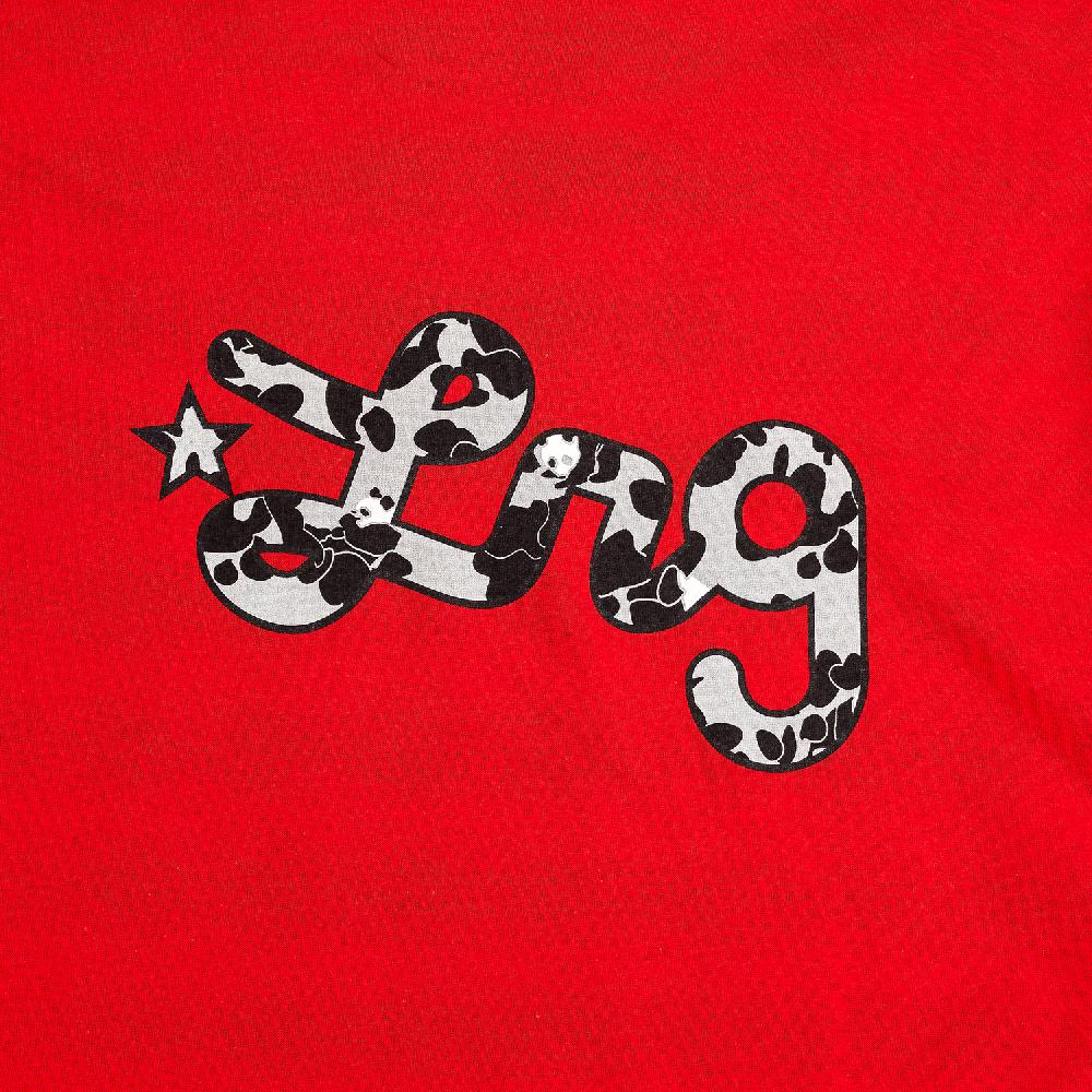 Lrg MORE PANDA SCRIPT TEE