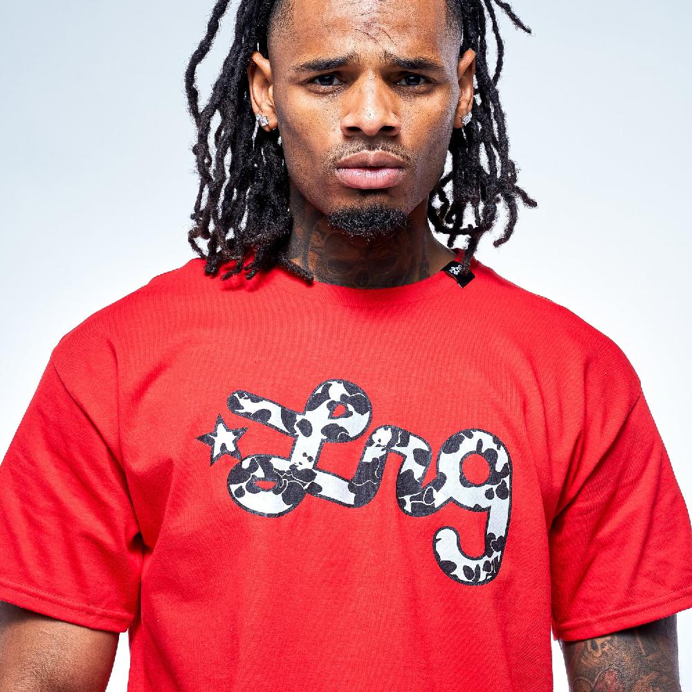 Lrg MORE PANDA SCRIPT TEE