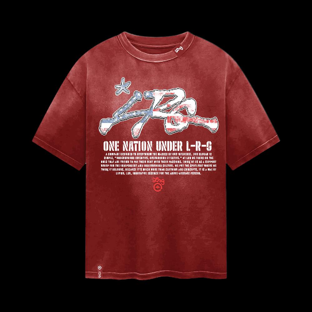 lrg ONE NATION TEE