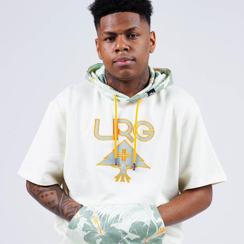 Lrg PLUS TRIPICAL SHORT SLEEVE HOODIE