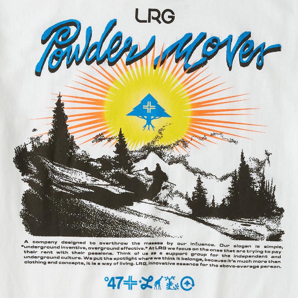 Lrg POWDER MOVES TEE