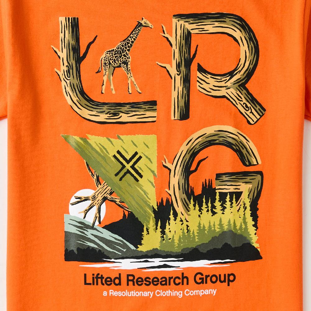 Lrg STACKED WOODS TEE