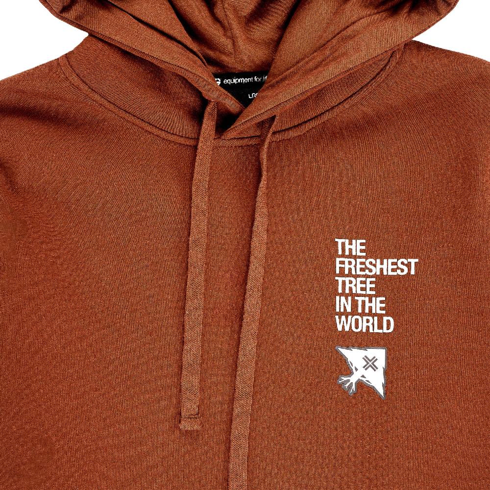Lrg THE FRESHEST TREE FLEECE PULLOVER