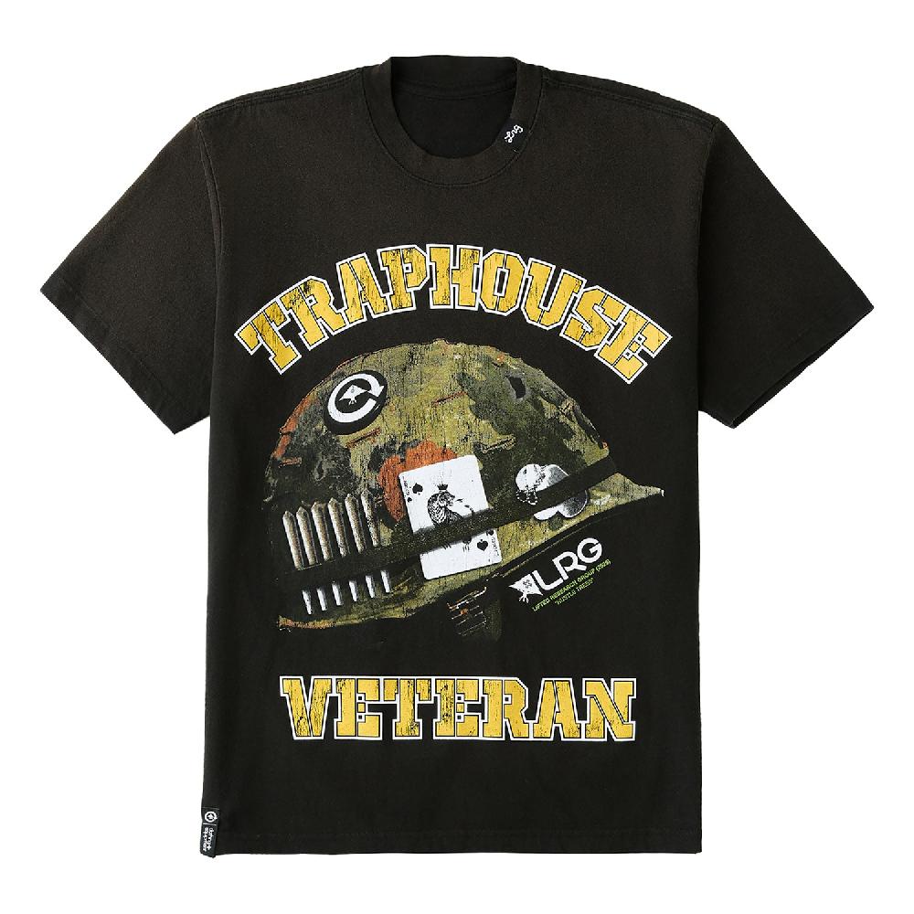 lrg TRAPHOUSE VETERAN SS TEE Black