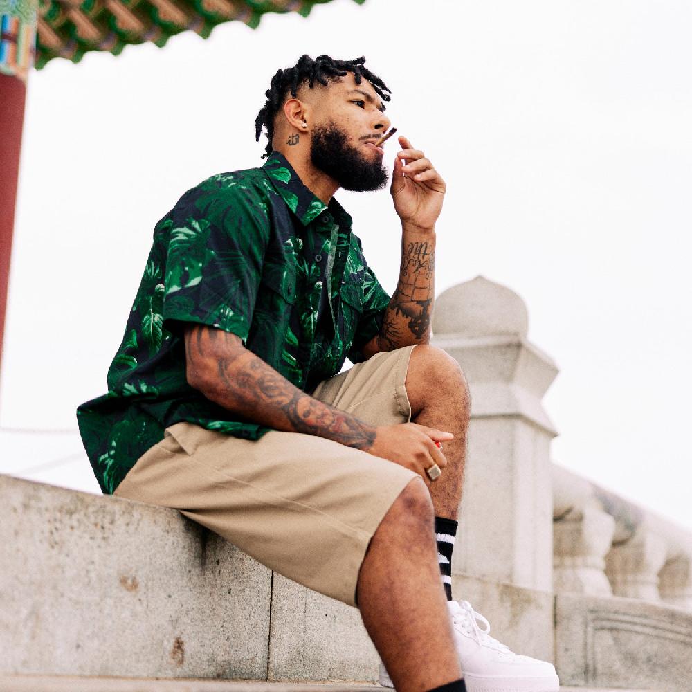 Lrg TROPIC NATURAL ZONE WOVEN SHIRT