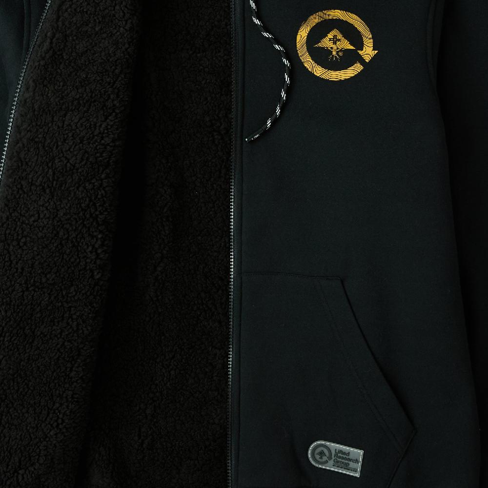 Lrg UNFOCUS CYCLE SHERPA ZIP HOODIE