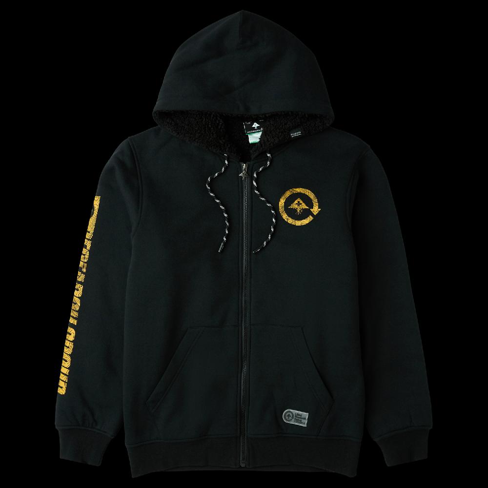 lrg UNFOCUS CYCLE SHERPA ZIP HOODIE