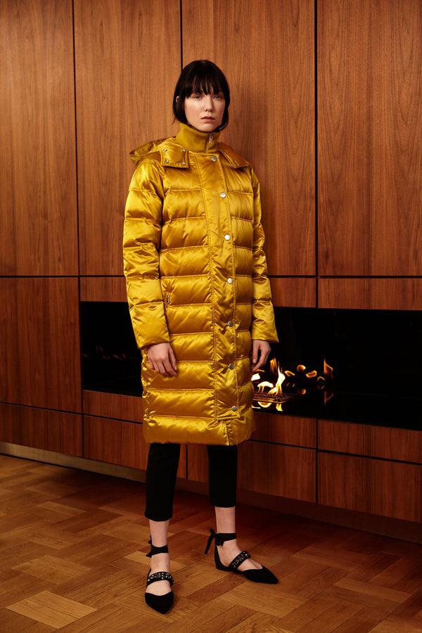 Lu Mei Adlington Coat Brass