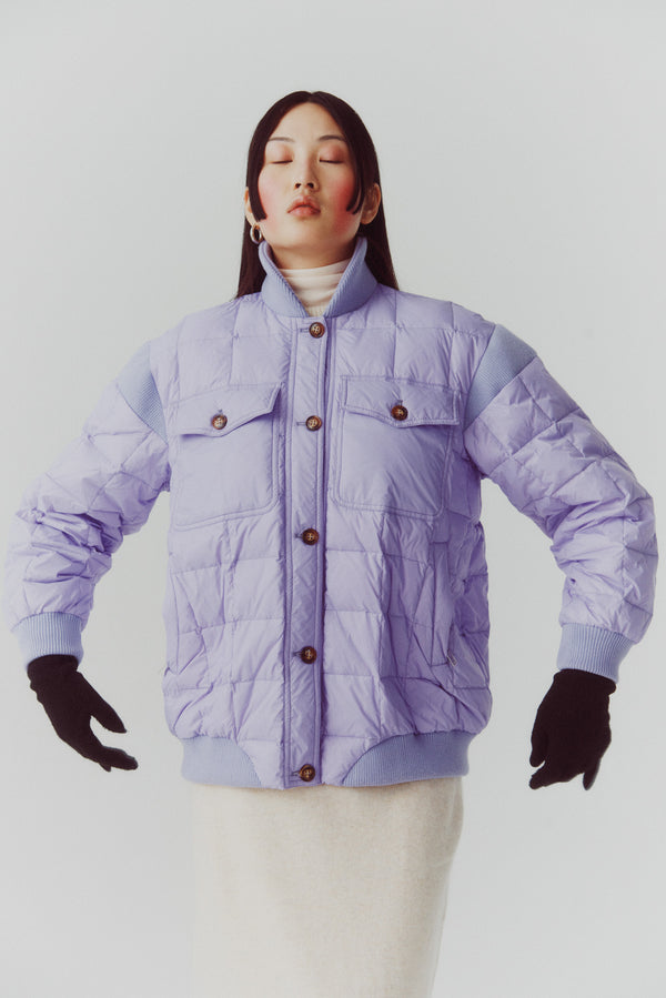 Lu Mei COLYERS JACKET - NYLON Lavender