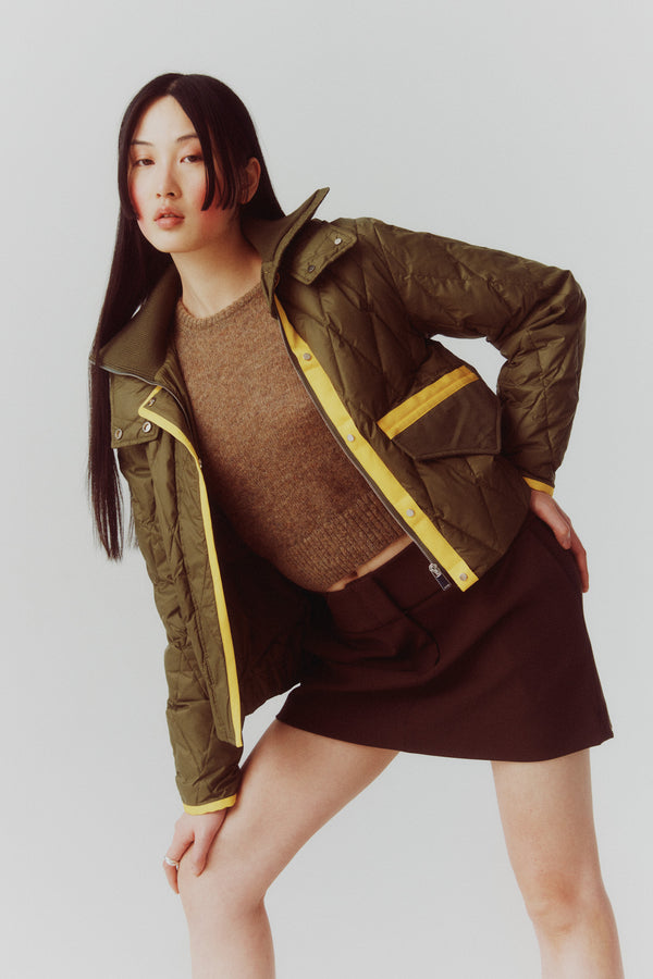 Lu Mei ELTHAM JACKET Avocado
