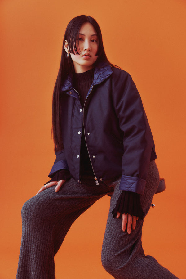 lu mei HELIER JACKET Navy