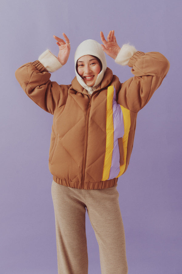 lu mei HENDON JACKET - WOOL Camel