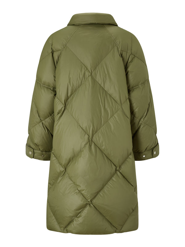 Lu Mei Kensington Coat Avocado