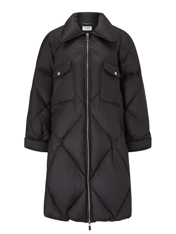 Lu Mei Kensington Coat Black