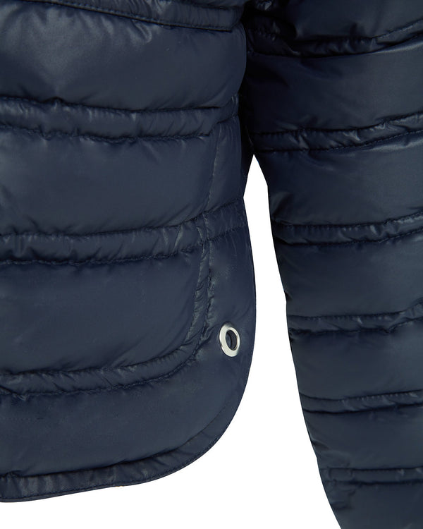 Lu Mei Lampton Crop Navy