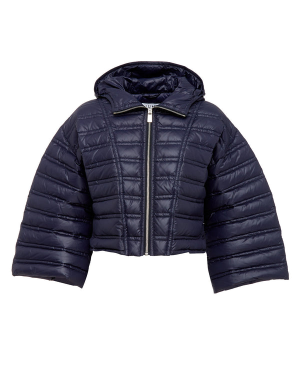 lu mei Lampton Crop Navy