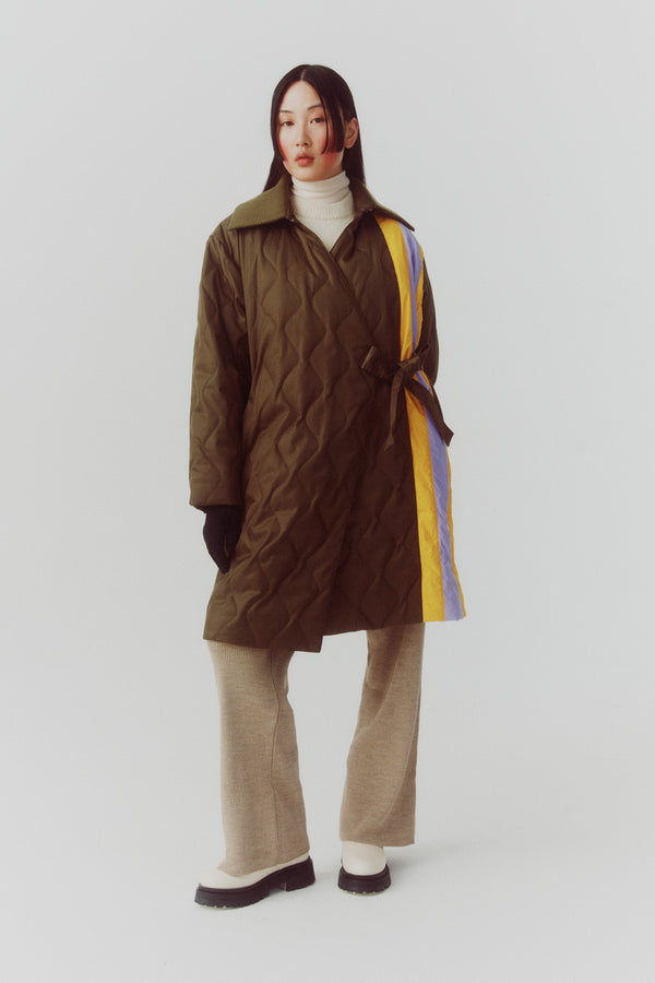 lu Mei PALMERS COAT Green