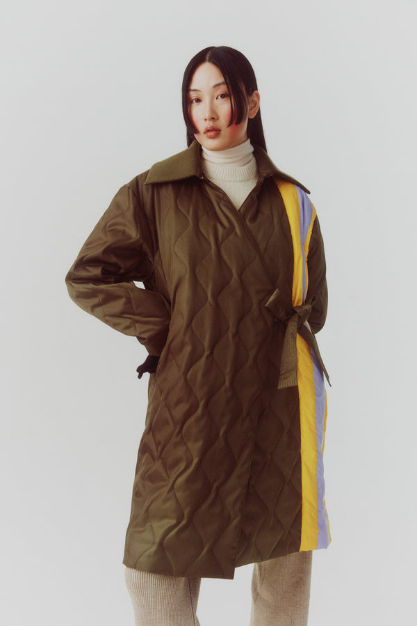 lu mei PALMERS COAT Green