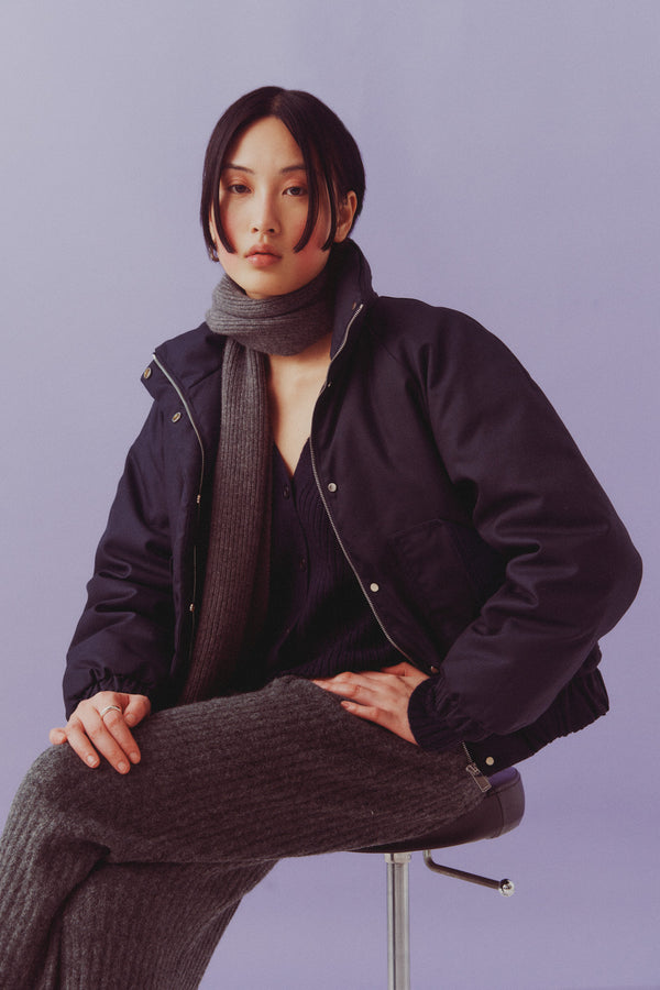 lu mei STANMORE JACKET Navy