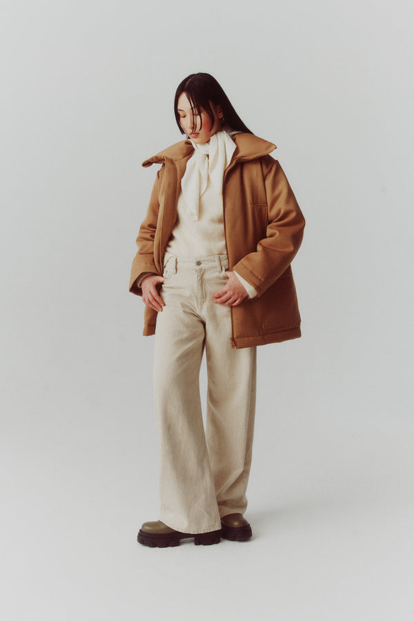 Lu Mei TUFNELL JACKET - WOOL Camel