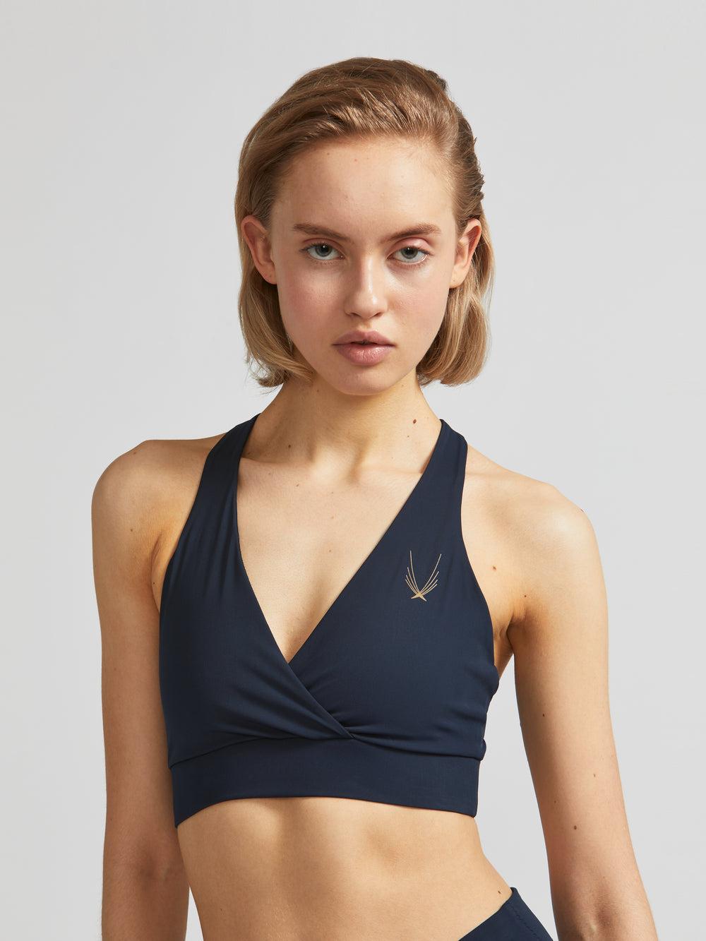 lucas hugh Aircut Sports Bra marine