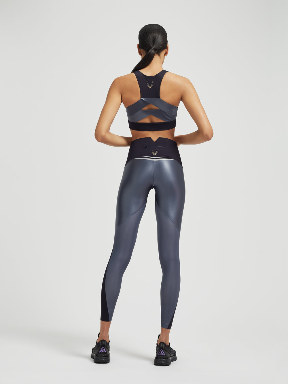 lucas hugh Axis Sports Bra navy