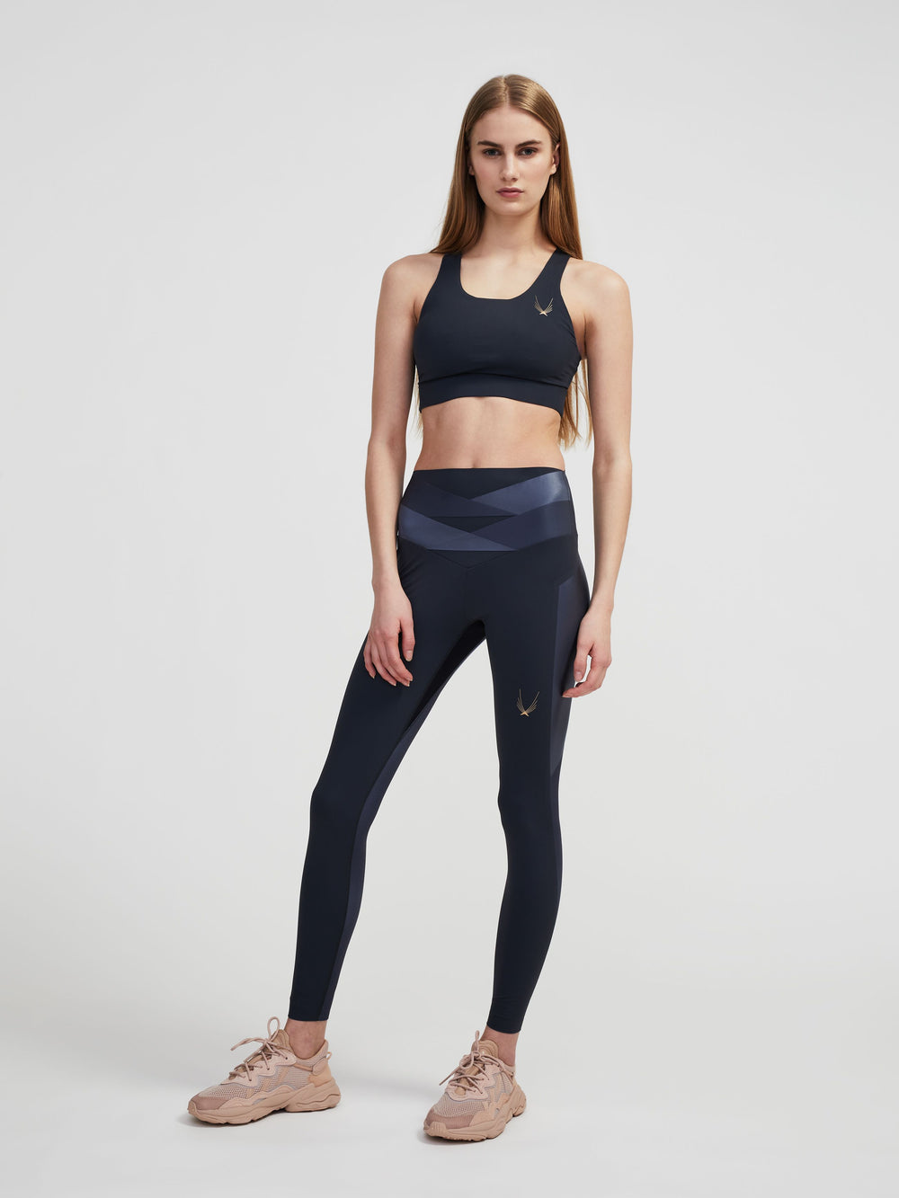 lucas hugh Axis Sports Bra slate