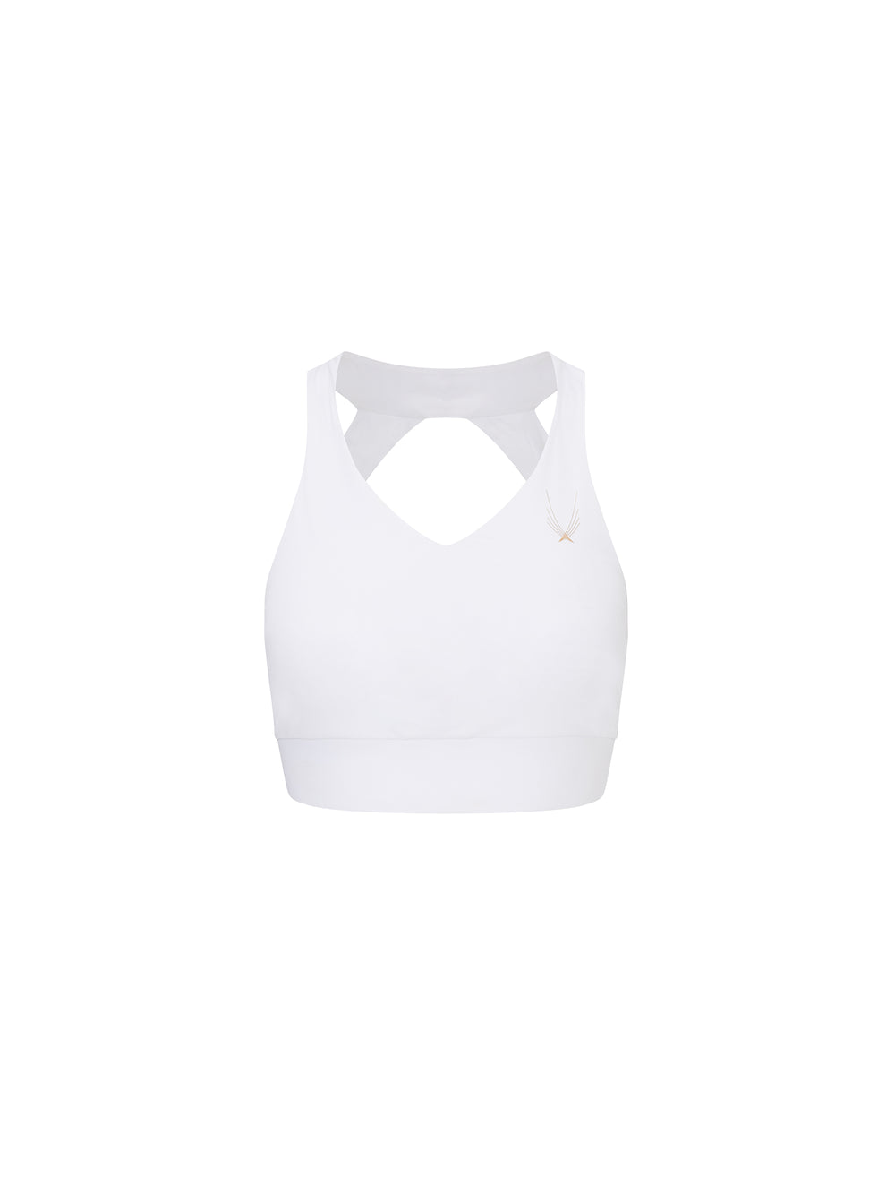 Lucas Hugh Dynamo Sports Bra White