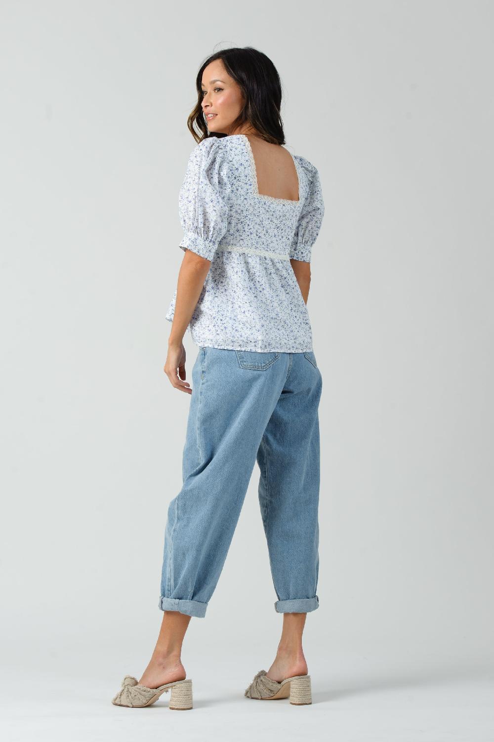 Lucas Hugh Kubrick 7/8 Leggings Sapphire