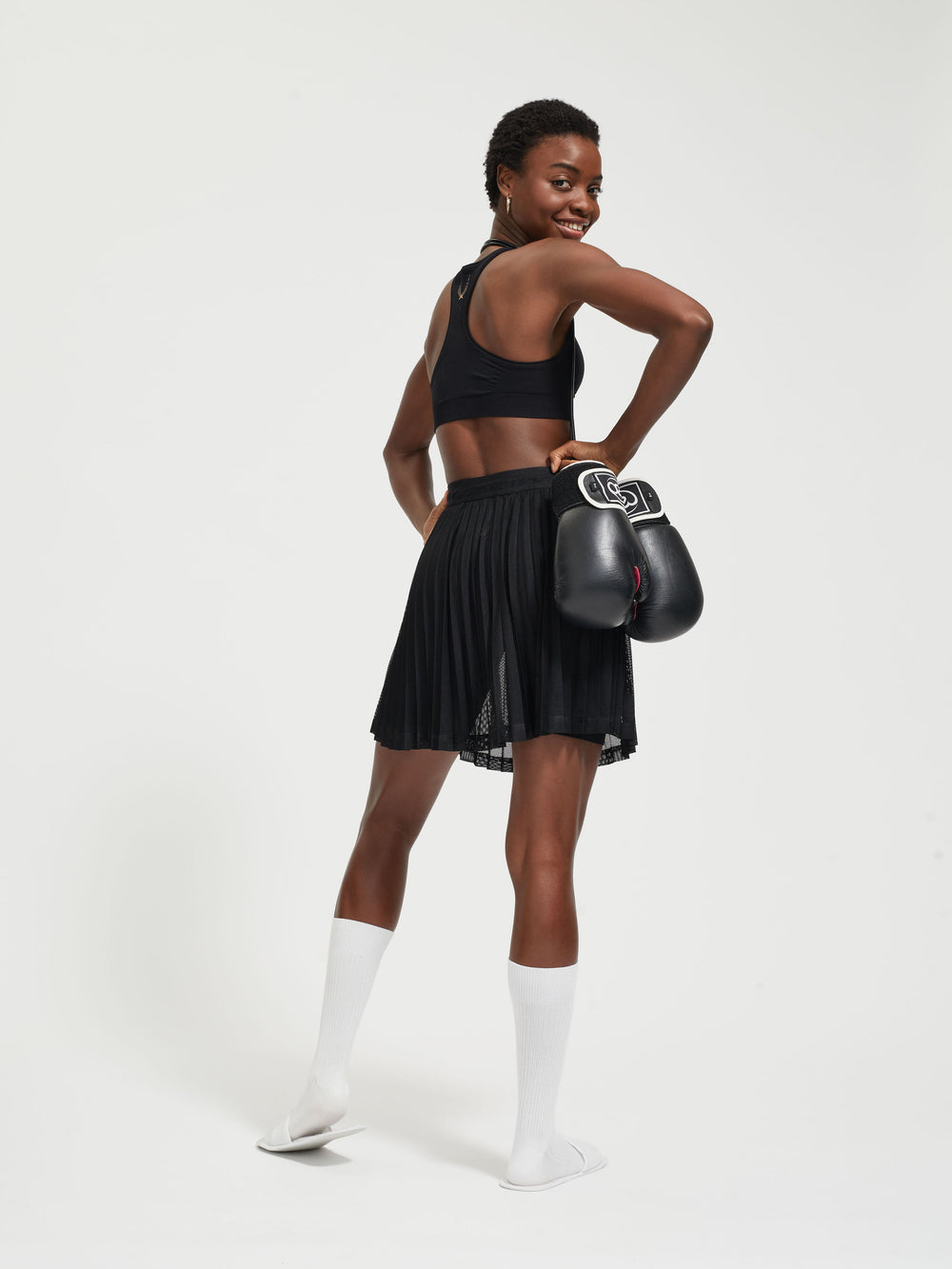 lucas hugh Mini Pivot Skirt