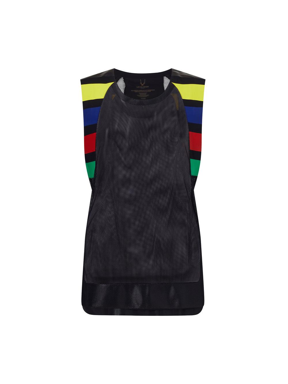 Lucas Hugh Odyssey V2 Mesh Tank Black Multi