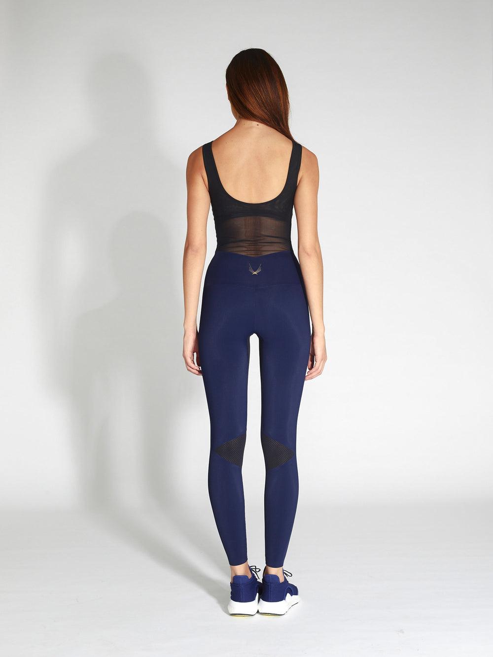 Lucas Hugh Satin One Piece Jockey Blue