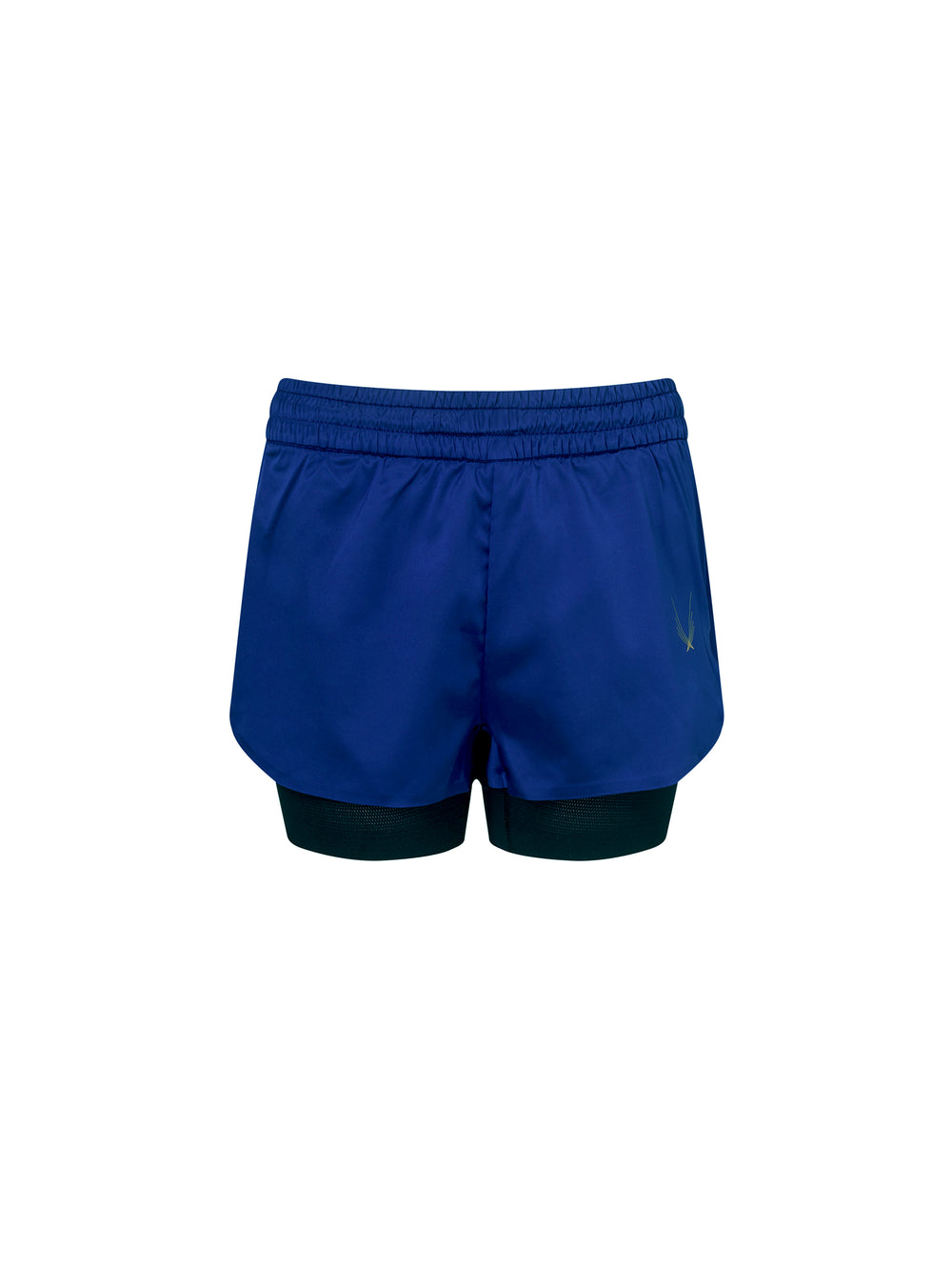 Lucas Hugh Satin Short Jockey Blue